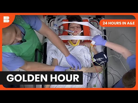 Kings Hospital Trauma Team Races Against Golden Hour | 24 Hours in A&E | Medical Documentary