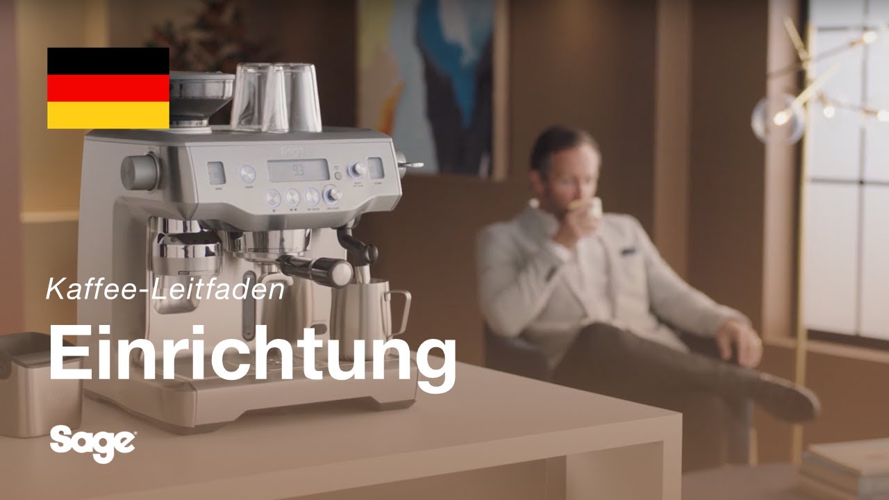 Tutorial für Breville-Kaffee - Ihre Maschine Schritt für Schritt