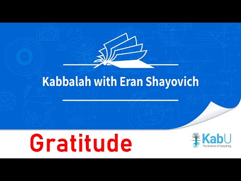 Concepts in Kabbalah | Gratitude