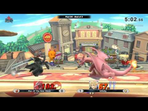 Infinity vs Man Of The New Wave - The Come Up 2017 - Wii U Pools