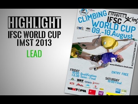 IFSC Lead World Cup 2013 Imst highlights