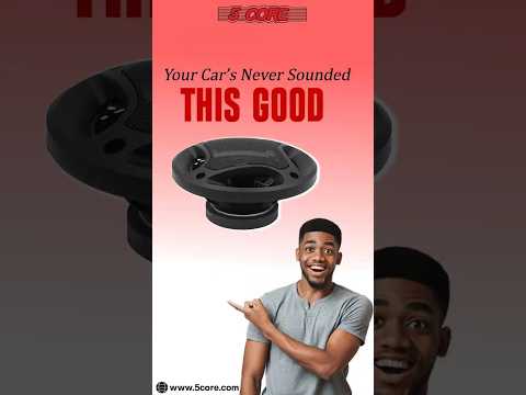 5Core Coaxial Door Car Speakers 4” Pair 250W 4Ohm 2 Way Component Subwoofer Audio w Super Tweeter image 26