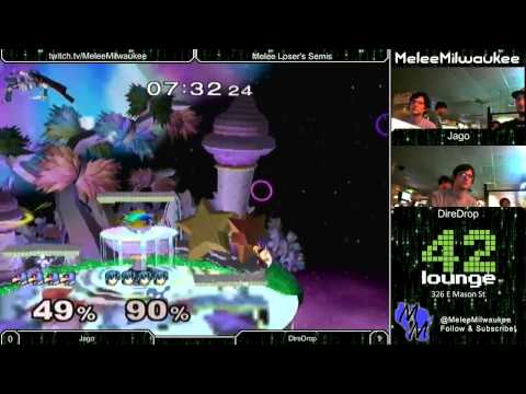 Construct 9 - Jago (Falco) vs DireDrop (Marth) - Melee Loser's Finals