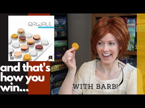 And That's How You Win...QAWALE | A Two-Player, Abstract Game with Barb & Kim!