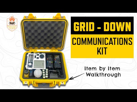 The Only Emergency Radio Kit You’ll Ever Need ! - Grid Down Communications Kit Breakdown