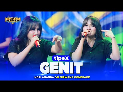 Lihat Senyum Manis Diaras Bibir Bergincu GENIT ( TipeX) - Indri Ananda OM NIRWANA COMEBACK