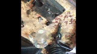 Changing motor mounts on Ford FE 360 V8 in 1974 F100