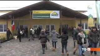 preview picture of video 'TG5: Inaugurata oggi la nuova scuola media Dante Alighieri a Sant'Agostino 15/12/12'