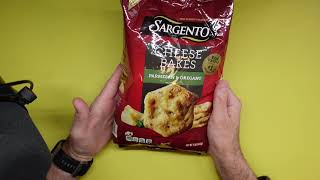Sargento Cheese Bakes Parmesan and Oregano Crackers Review