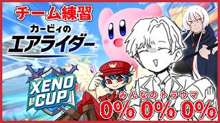🐙＜とうとうやる　ゼノカップ～流星のライダー達～チーム練習『カービィのエアライダー』【 #vtuber 】
