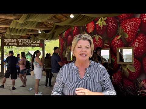 🍓 32ª festa do Morango em Taquaras, Rancho Queimado 🎉