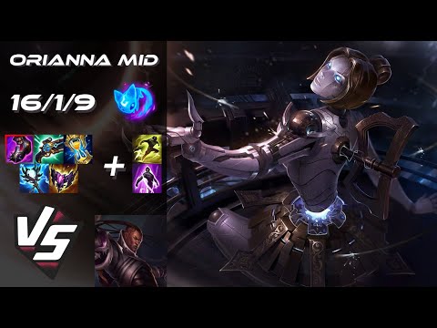 MID Orianna vs Lucian - EU Challenger Patch 25.S1.3
