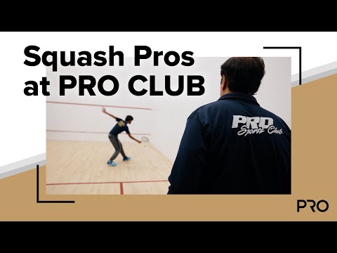 Meet PRO Club Squash Pro, Shabana