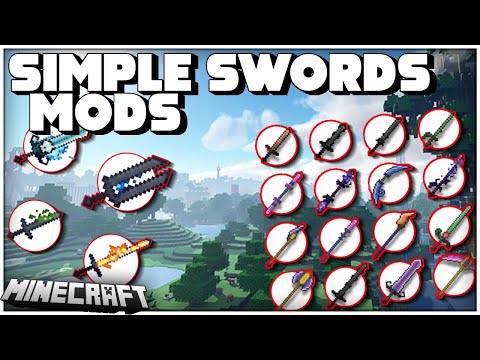 CalypsoVERSE - SIMPLE SWORDS MOD REVIEW! - FIGHTING 20 WITCHES WASN'T A GOOD CHOICE XD | Minecraft (S04 EP07)