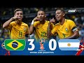 Brasil 3 x 0 Argentina (Neymar x Messi) ● 2018 World Cup Qualifiers Extended Goals & Highlights HD