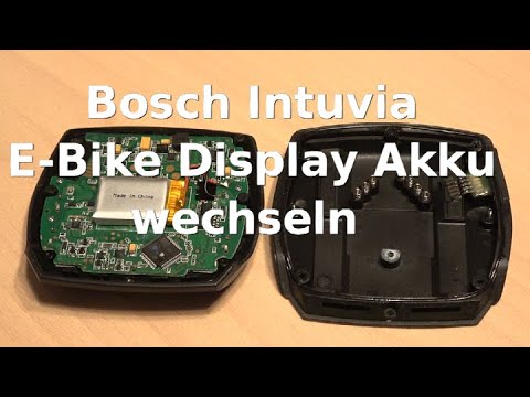 Tutorial. BOSCH INTUVIA DISPLAY BATTERIE SELBST WECHSELN. Bosch Intuvia E-Bike Display Akku wechseln