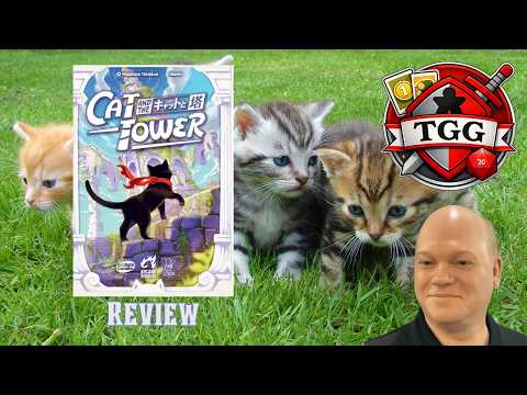 Cat and the Tower Board Game Review | Adorable Stacking Fun or Miss?
