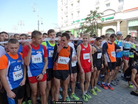 Kielce Biegają 2014- VI Bieg Uliczny w Kielcach - licealiści i starsi roczniki 1998-1974