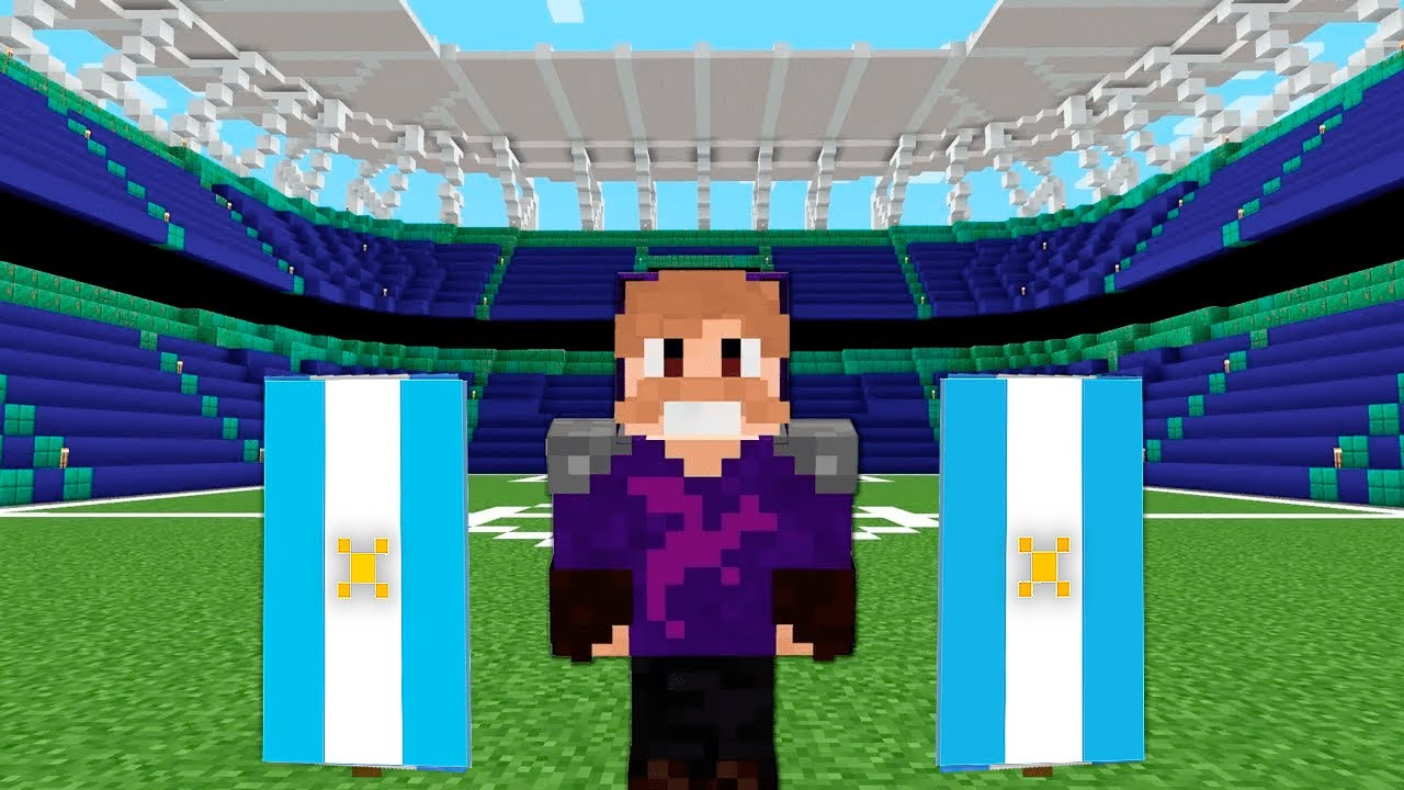 EU RECRIEI A COPA NO MINECRAFT