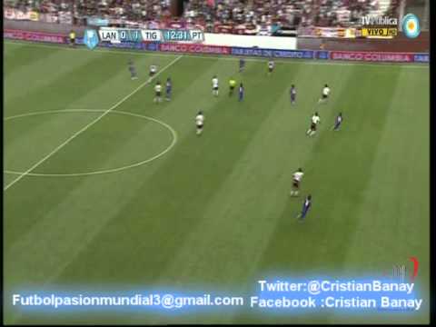 Golazo de Perez Garcia a Lanus (4-1) (Relato Adrian Roldan) (11/11/2012)