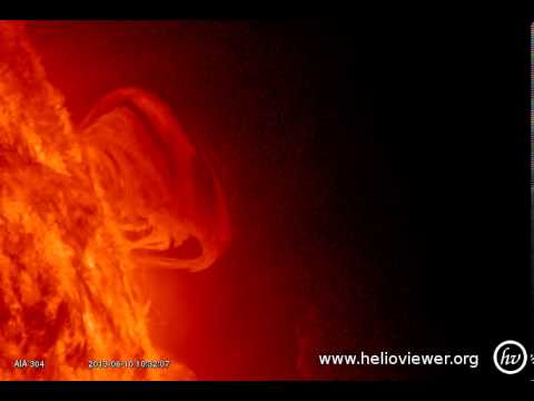 AIA 304 (2013-06-09 23:39:43 - 2013-06-10 22:43:19 UTC)