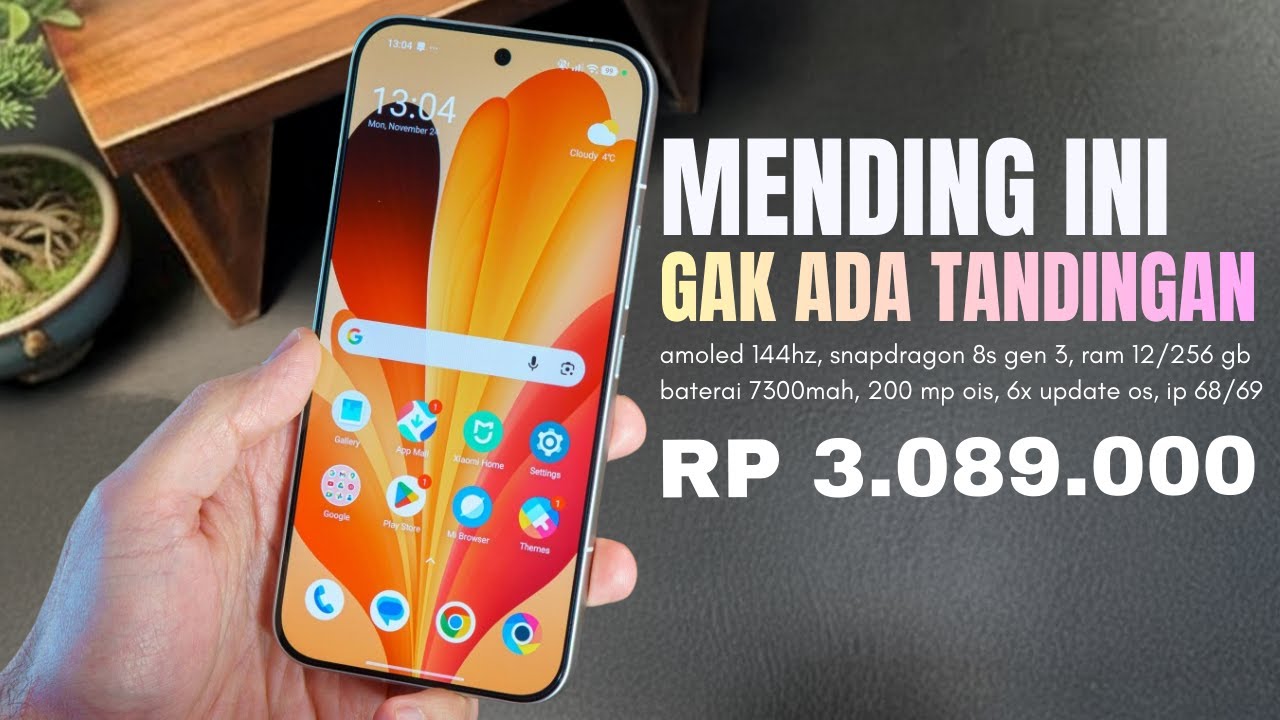 INI BARU WORTH IT‼️7300MAH, RAM 12/256 GB, 200 MP OIS - HP 3 JUTAAN TERBAIK JANGKA PANJANG 2025