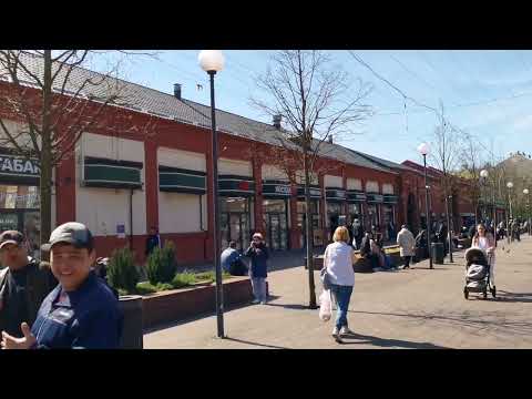 🌇 Russia Kaliningrad City 🏰 Wrangel Tower & Professora Baranova street 🚶🏽