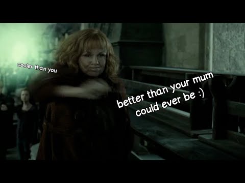 4 minutes of molly weasley being a better mum than yours could ever be
