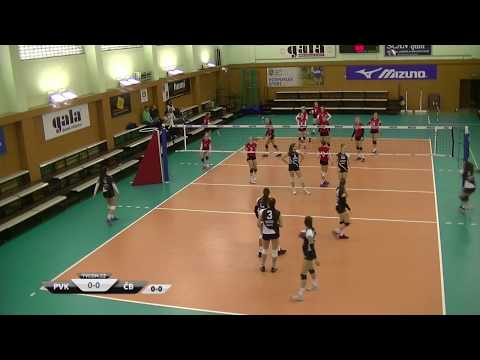 VK ČB vs. PVK Olymp Praha - extraliga juniorek 10.kolo