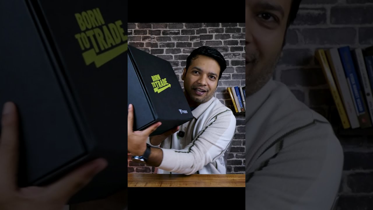 FYERS ne bheja Secret Box 🔥 | Trader ke liye Special Gift #shorts