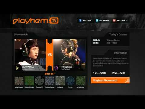 Playhem Showmatch #3: MǂStephano (Z) vs coLMVPTAiLS (P) - 1 / 7