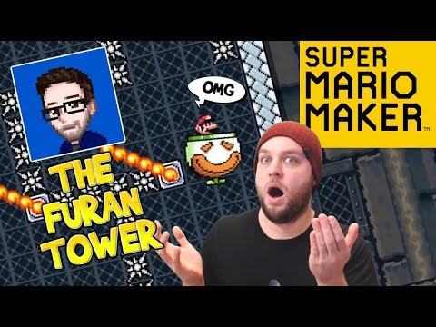 Super Mario Maker - The Furan Tower: 20 Floors of Pure Madness! [#28]