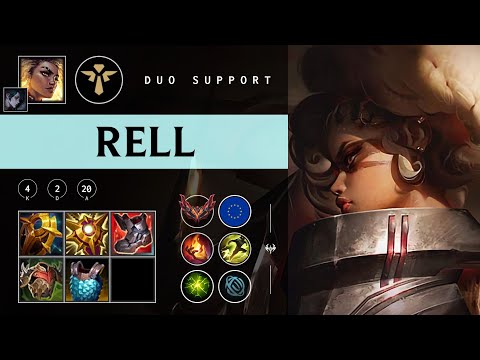 Rell Support vs Bard - EUW Grandmaster Patch 25.23