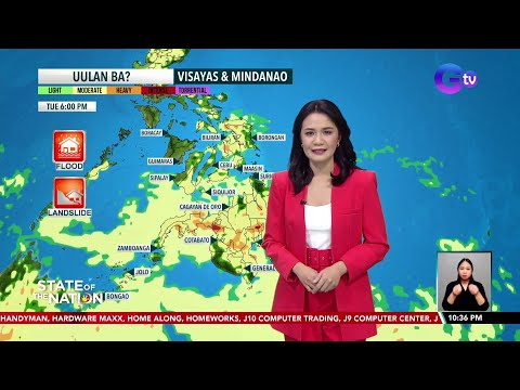 Localized Thunderstorm, nagpaulan at nagpabaha sa ilang lugar sa Metro Manila SONA