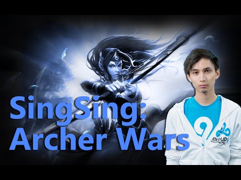 Dota 2 - SingSing: Archer Wars Funny Custom Game
