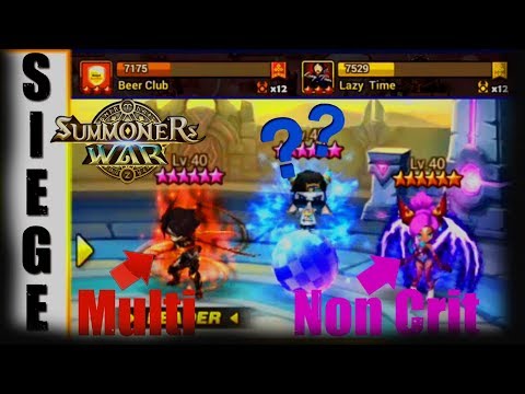 [TOP TIER] G3 SIege Battle VS Beer Club and Lazy Time - isengdudegame Summoners War