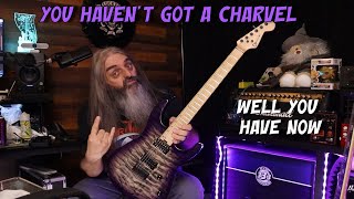 New Guitar Day My First Charvel, The Charvel DK24 HH HT MN Purple Phaze