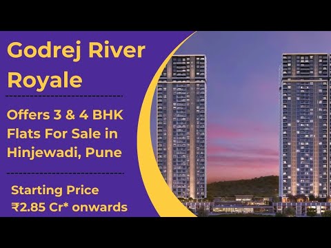 Godrej River Royale | ☎+91-8448496088 | 3 & 4 BHK Flats For Sale In Hinjewadi Pune | ₹2.85 Cr* #flat