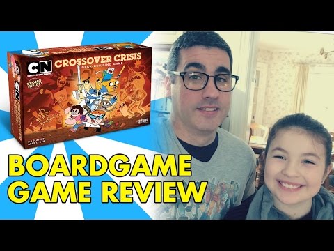 CARTOON NETWORK CROSSOVER CRISIS DECK-BUILDING GAME REVIEW