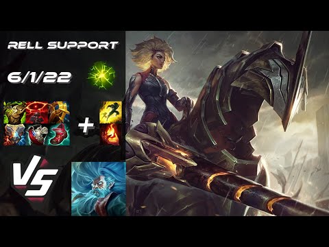 SUPPORT Rell vs Zilean - NA Grandmaster Patch 14.24
