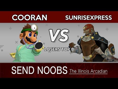 cooran (Dr. Mario) vs sunriseXpress (Ganondorf) - Send Noobs Arcadian Loser's Top 8