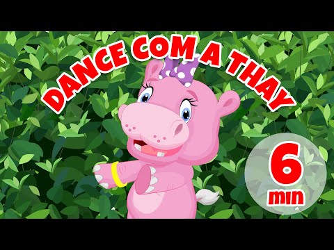 Dance com a Thay - Giramille 6 min | Desenho Animado Musical