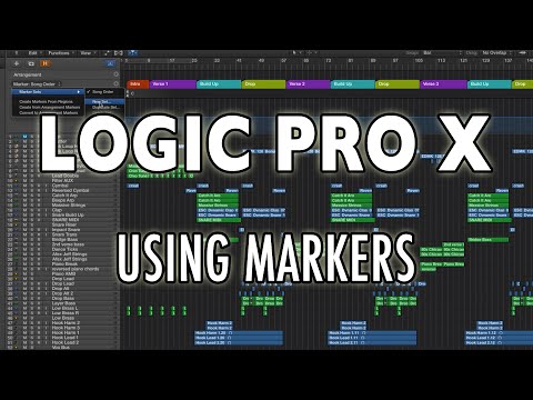 Logic Pro X - Using Markers