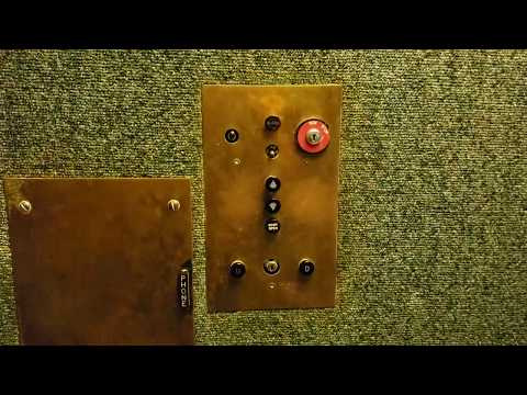 The ANTIQUE 1956 Otis Traction Elevator at The Citrus Tower, Clermont, FL is STILL ORIGINAL!