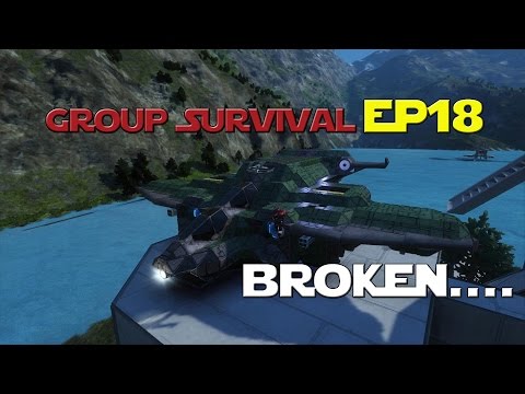 Space Engineers - Group Survival Series - Ep 18 - Broken...