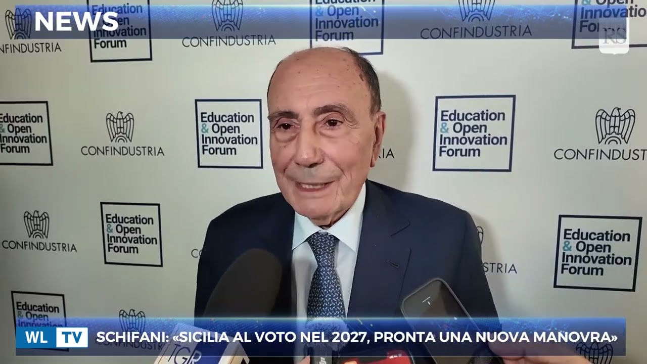 Schifani: «Sicilia al voto nel 2027, pronta una nuova manovra»
