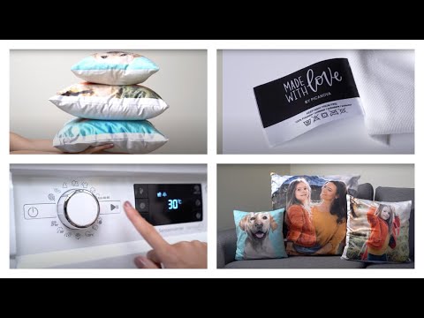 Personalisiertes Fotokissen 30 x 30 cm oder 40 x 40 cm von Photo Gifts (80% sparen*) - Second Medium