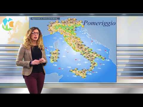Meteo Domenica 21 gennaio 2018