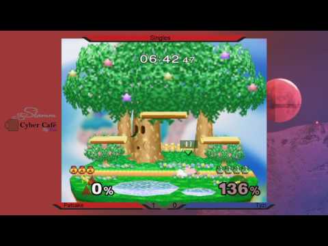 Cafe Melee 10 - Patcake (Peach) vs Tyzi (Jigglypuff)