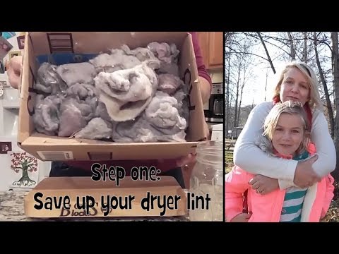 How To Make Fire Starter Pellets Using Dryer Lint - 3 Different Ways